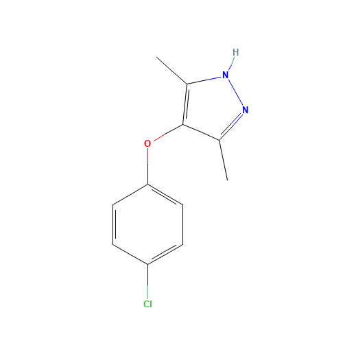 4-(4-chlorophenoxy)-3,5-dimethyl-1H-pyrazole (CAS: 562817-22-5) - Related Chemical Product