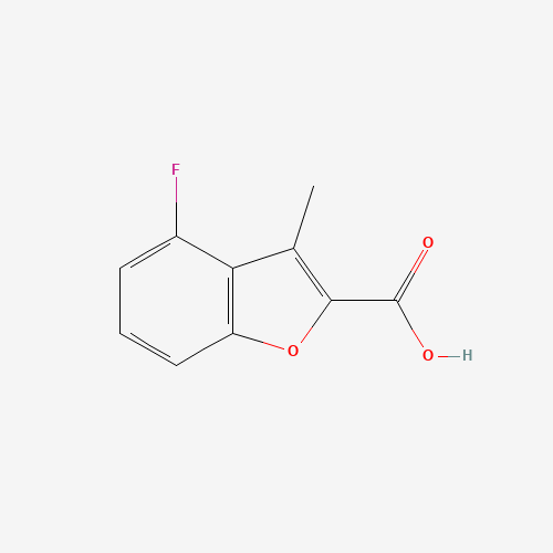 4-fluoro-3-methyl-1-benzofuran-2-carboxylic acid (CAS: 344287-24-7) - Related Chemical Product