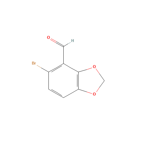 5-bromo-1,3-benzodioxole-4-carbaldehyde (CAS: 72744-54-8) - Related Chemical Product