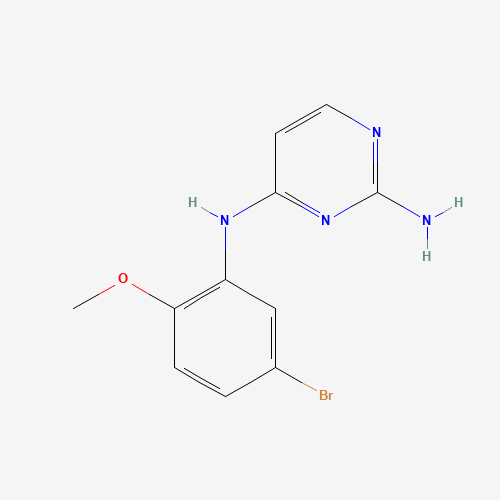 4-N-(5-bromo-2-methoxyphenyl)pyrimidine-2,4-diamine (CAS: 1202770-66-8) - Related Chemical Product