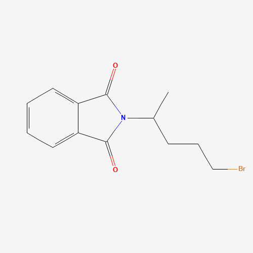 2-(5-bromopentan-2-yl)isoindole-1,3-dione (CAS: 58554-66-8) - Related Chemical Product