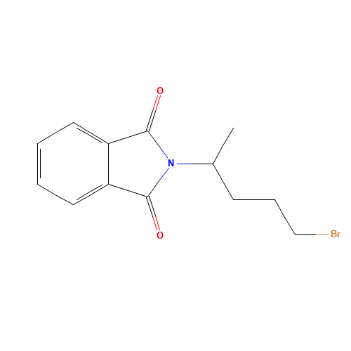 2-(5-bromopentan-2-yl)isoindole-1,3-dione (CAS: 58554-66-8) - Related Chemical Product