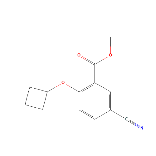 methyl 5-cyano-2-cyclobutyloxybenzoate (CAS: 1065640-61-0) - Related Chemical Product