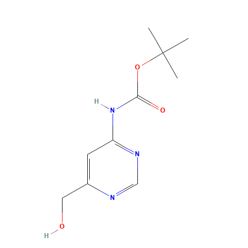 tert-butyl N-[6-(hydroxymethyl)pyrimidin-4-yl]carbamate (CAS: 954097-20-2) - Related Chemical Product