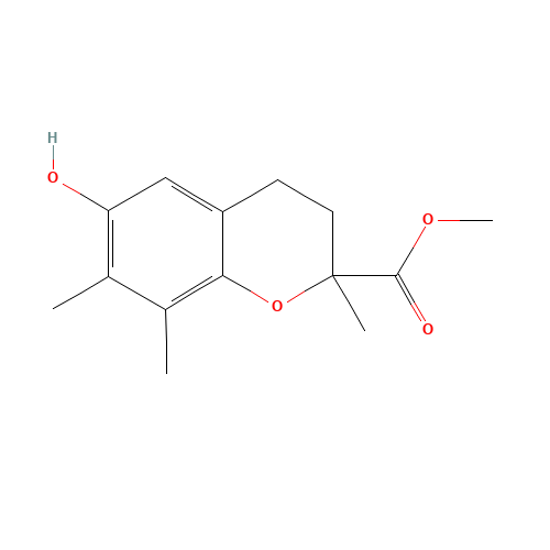 methyl 6-hydroxy-2,7,8-trimethyl-3,4-dihydrochromene-2-carboxylate (CAS: 53713-33-0) - Related Chemical Product