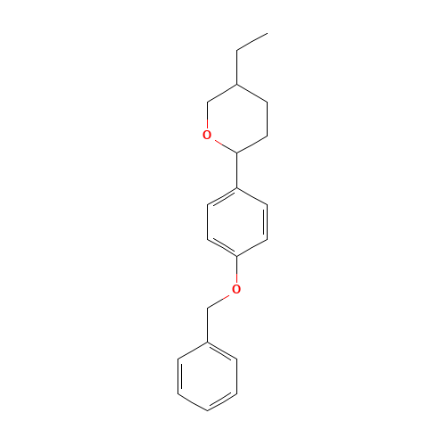 5-ethyl-2-(4-phenylmethoxyphenyl)oxane (CAS: 879544-20-4) - Related Chemical Product