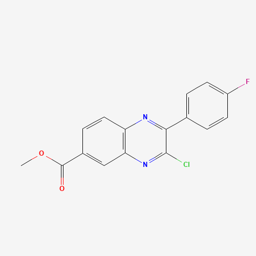 methyl 3-chloro-2-(4-fluorophenyl)quinoxaline-6-carboxylate (CAS: 1268867-03-3) - Related Chemical Product