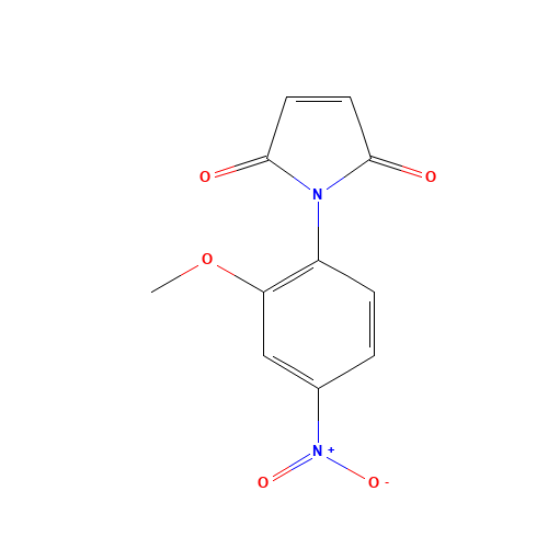 1-(2-methoxy-4-nitrophenyl)pyrrole-2,5-dione (CAS: 184171-53-7) - Related Chemical Product