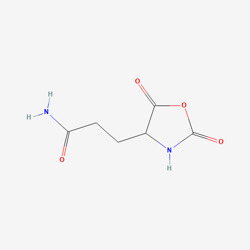 3-(2,5-dioxo-1,3-oxazolidin-4-yl)propanamide (CAS: 16874-69-4) - Related Chemical Product