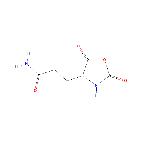 3-(2,5-dioxo-1,3-oxazolidin-4-yl)propanamide (CAS: 16874-69-4) - Related Chemical Product