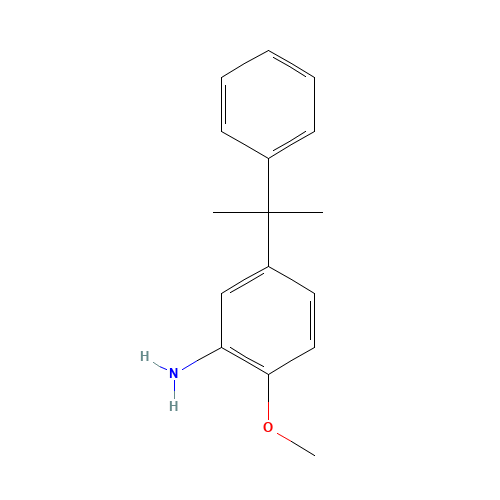 2-methoxy-5-(2-phenylpropan-2-yl)aniline (CAS: 634187-56-7) - Related Chemical Product