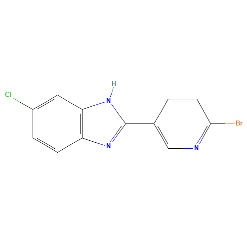 2-(6-bromopyridin-3-yl)-6-chloro-1H-benzimidazole (CAS: 1261236-56-9) - Related Chemical Product