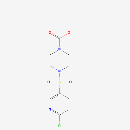 tert-butyl 4-(6-chloropyridin-3-yl)sulfonylpiperazine-1-carboxylate (CAS: 848471-99-8) - Related Chemical Product