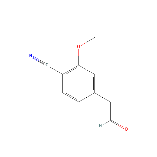 2-methoxy-4-(2-oxoethyl)benzonitrile (CAS: 1255207-15-8) - Related Chemical Product