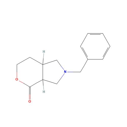 2-benzyl-1,3,3a,6,7,7a-hexahydropyrano[3,4-c]pyrrol-4-one (CAS: 135782-11-5) - Related Chemical Product