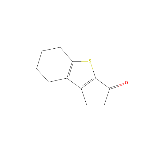 1,2,5,6,7,8-hexahydrocyclopenta[b][1]benzothiol-3-one (CAS: 1346672-54-5) - Chemical Structure and Molecular Formula 