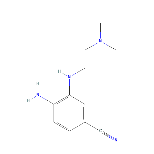 4-amino-3-[2-(dimethylamino)ethylamino]benzonitrile (CAS: 864273-83-6) - Related Chemical Product