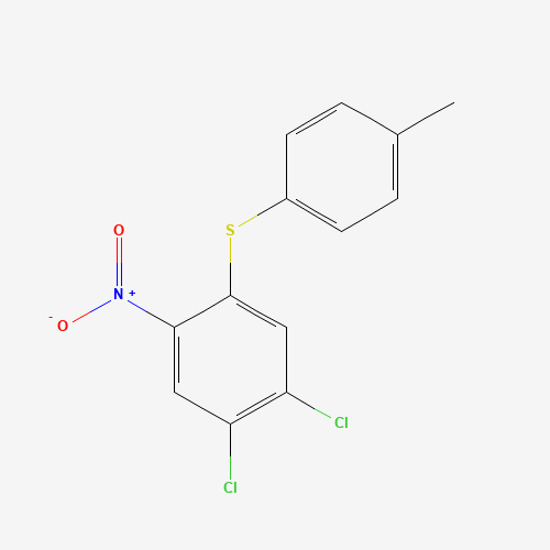 1,2-dichloro-4-(4-methylphenyl)sulfanyl-5-nitrobenzene (CAS: 218156-19-5) - Related Chemical Product