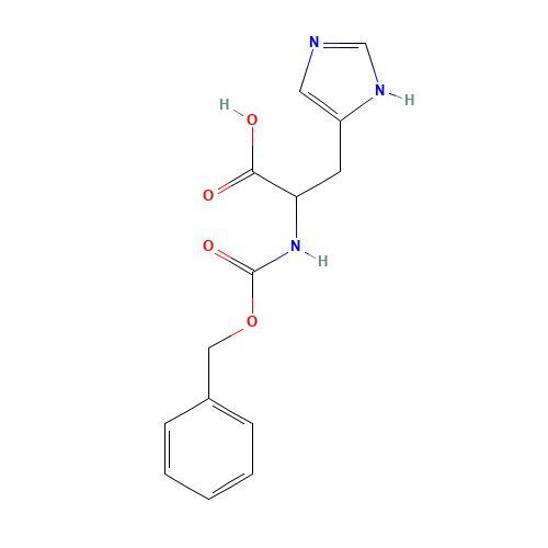 3-(1H-imidazol-5-yl)-2-(phenylmethoxycarbonylamino)propanoic acid (CAS: 19728-57-5) - Related Chemical Product