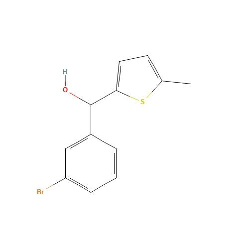 (3-bromophenyl)-(5-methylthiophen-2-yl)methanol (CAS: 1027225-61-1) - Related Chemical Product