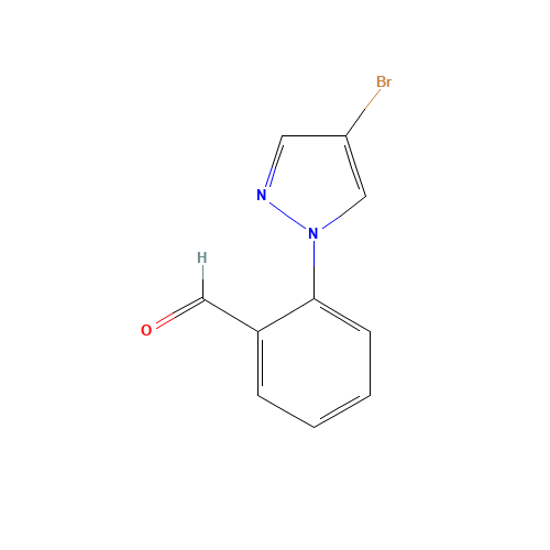 2-(4-bromopyrazol-1-yl)benzaldehyde (CAS: 1174064-66-4) - Related Chemical Product