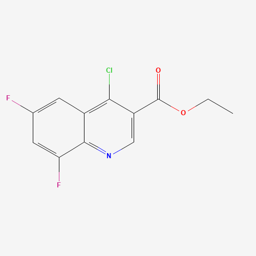 ethyl 4-chloro-6,8-difluoroquinoline-3-carboxylate (CAS: 150258-20-1) - Related Chemical Product