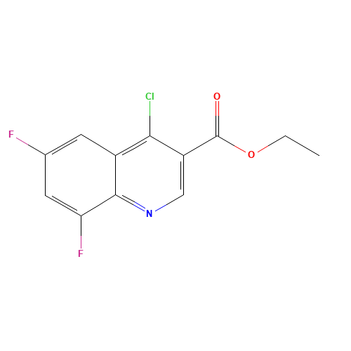 ethyl 4-chloro-6,8-difluoroquinoline-3-carboxylate (CAS: 150258-20-1) - Related Chemical Product