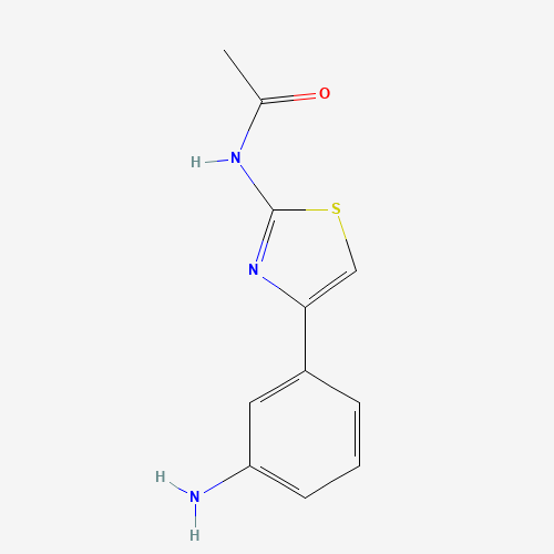 N-[4-(3-aminophenyl)-1,3-thiazol-2-yl]acetamide (CAS: 134812-30-9) - Related Chemical Product