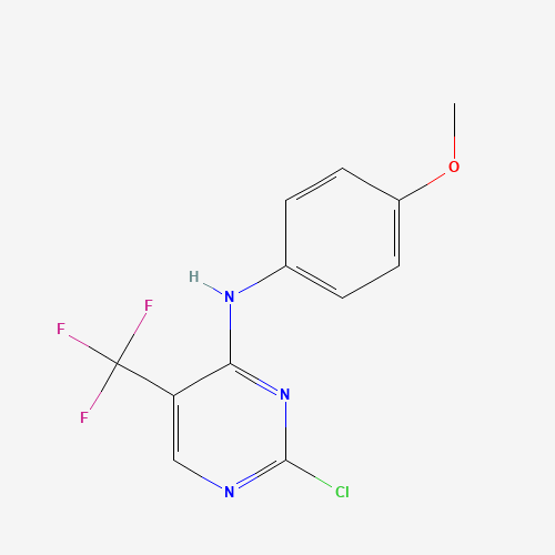 2-chloro-N-(4-methoxyphenyl)-5-(trifluoromethyl)pyrimidin-4-amine (CAS: 511244-75-0) - Related Chemical Product
