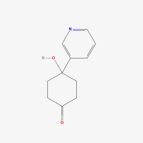 4-hydroxy-4-pyridin-3-ylcyclohexan-1-one (CAS: 1145688-48-7) - Related Chemical Product