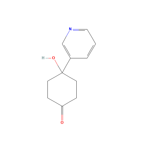 4-hydroxy-4-pyridin-3-ylcyclohexan-1-one (CAS: 1145688-48-7) - Related Chemical Product