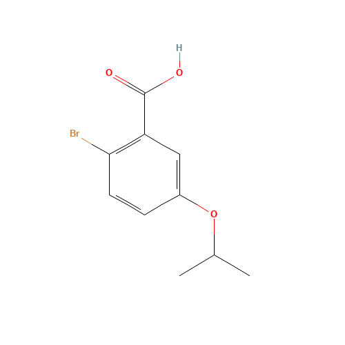 2-bromo-5-propan-2-yloxybenzoic acid (CAS: 210489-40-0) - Related Chemical Product