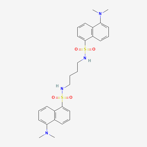 5-(dimethylamino)-N-[4-[[5-(dimethylamino)naphthalen-1-yl]sulfonylamino]butyl]naphthalene-1-sulfonamide (CAS: 13285-10-4) - Related Chemical Product