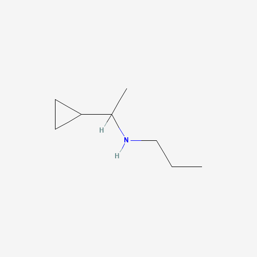 N-(1-cyclopropylethyl)propan-1-amine (CAS: 1016860-05-1) - Related Chemical Product