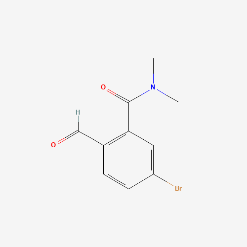 5-bromo-2-formyl-N,N-dimethylbenzamide (CAS: 1289046-92-9) - Related Chemical Product
