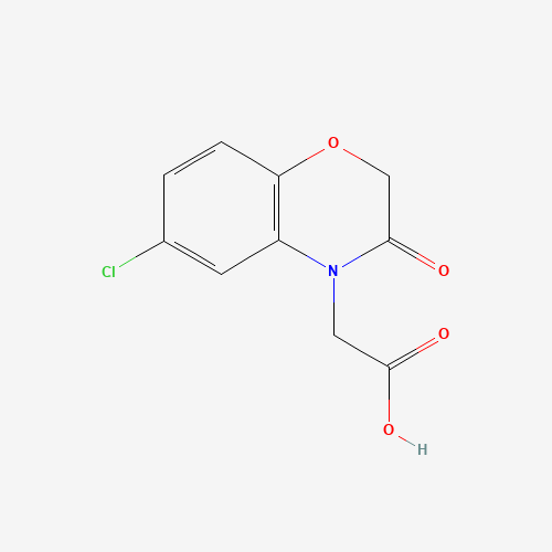 2-(6-chloro-3-oxo-1,4-benzoxazin-4-yl)acetic acid (CAS: 26494-58-6) - Related Chemical Product