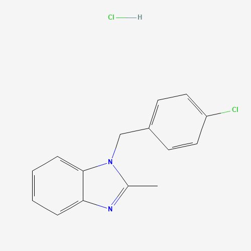 1-[(4-chlorophenyl)methyl]-2-methylbenzimidazole;hydrochloride (CAS: 74298-63-8) - Related Chemical Product