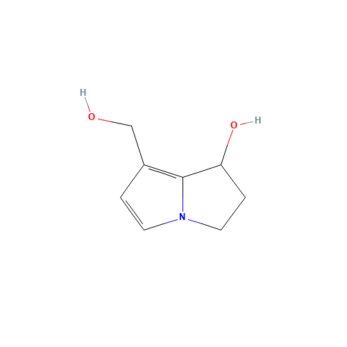 7-(hydroxymethyl)-2,3-dihydro-1H-pyrrolizin-1-ol (CAS: 26400-45-3) - Related Chemical Product