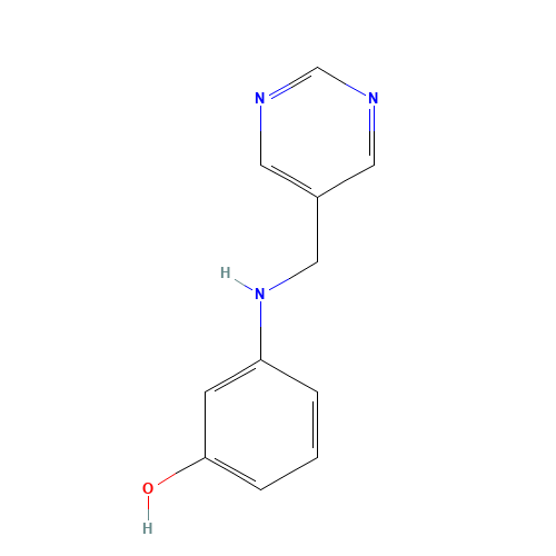 3-(pyrimidin-5-ylmethylamino)phenol (CAS: 886211-44-5) - Related Chemical Product