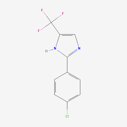 2-(4-chlorophenyl)-5-(trifluoromethyl)-1H-imidazole (CAS: 33469-15-7) - Related Chemical Product