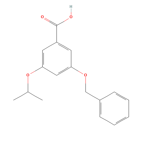 3-phenylmethoxy-5-propan-2-yloxybenzoic acid (CAS: 852520-53-7) - Related Chemical Product