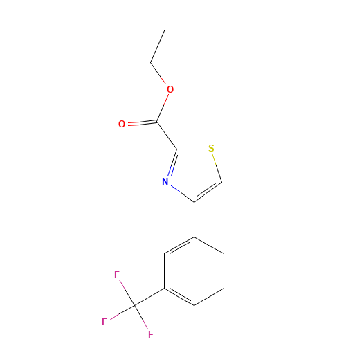 ethyl 4-[3-(trifluoromethyl)phenyl]-1,3-thiazole-2-carboxylate (CAS: 172848-59-8) - Related Chemical Product