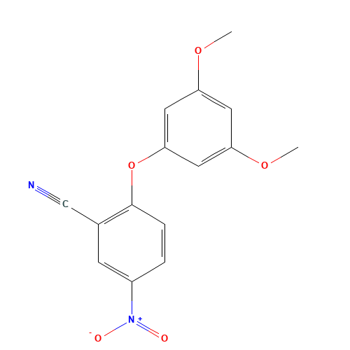 2-(3,5-dimethoxyphenoxy)-5-nitrobenzonitrile (CAS: 182322-42-5) - Related Chemical Product