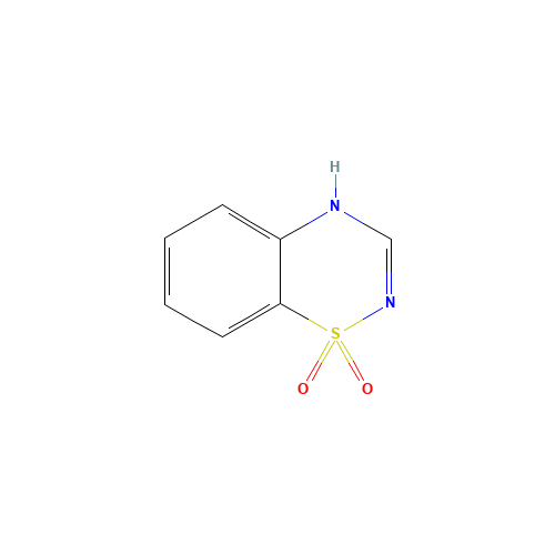 4H-1$l^{6},2,4-benzothiadiazine 1,1-dioxide (CAS: 359-85-3) - Related Chemical Product