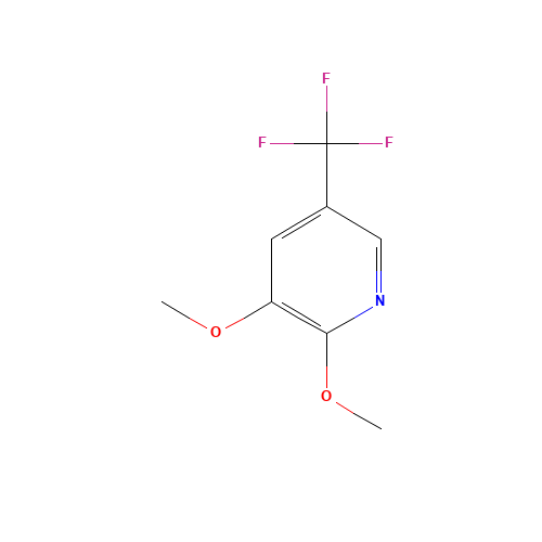 2,3-dimethoxy-5-(trifluoromethyl)pyridine (CAS: 124432-61-7) - Related Chemical Product