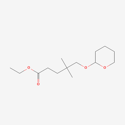 ethyl 4,4-dimethyl-5-(oxan-2-yloxy)pentanoate (CAS: 1220510-52-0) - Related Chemical Product