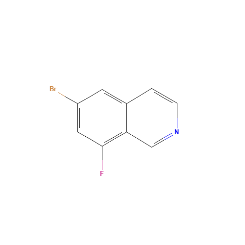 6-bromo-8-fluoroisoquinoline (CAS: 1258833-77-0) - Related Chemical Product