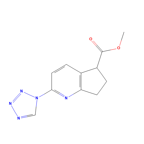 methyl 2-(tetrazol-1-yl)-6,7-dihydro-5H-cyclopenta[b]pyridine-5-carboxylate (CAS: 1374575-26-4) - Related Chemical Product