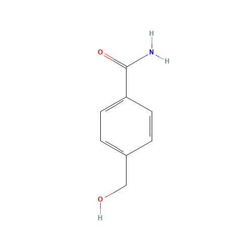 4-(hydroxymethyl)benzamide (CAS: 87128-27-6) - Chemical Structure and Molecular Formula 