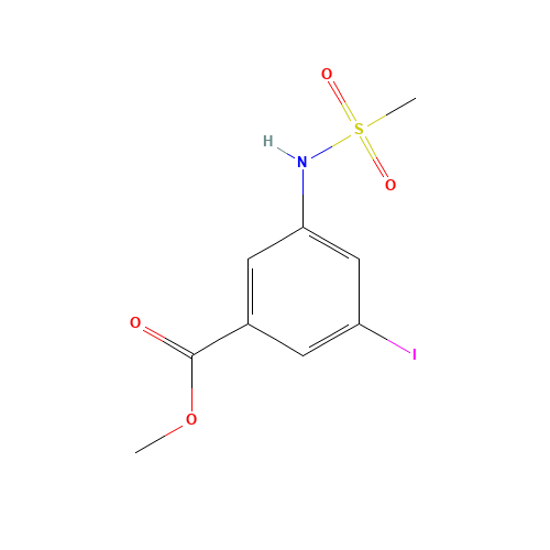 methyl 3-iodo-5-(methanesulfonamido)benzoate (CAS: 847157-47-5) - Related Chemical Product